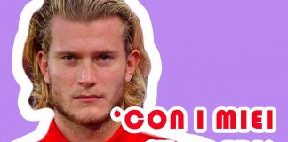 Loris Karius con i suoceri