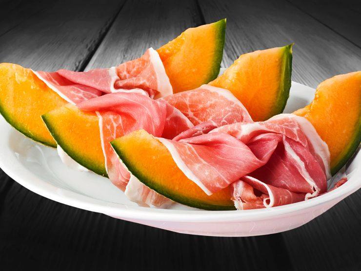 abbinamento melone no prosciutto