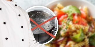 errori pasta fredda