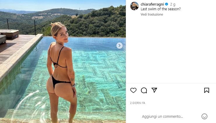 Chiara Ferragni lato B polemica