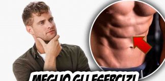 ottenere addominali scolpiti con l'esercizio giusto, ma quale?