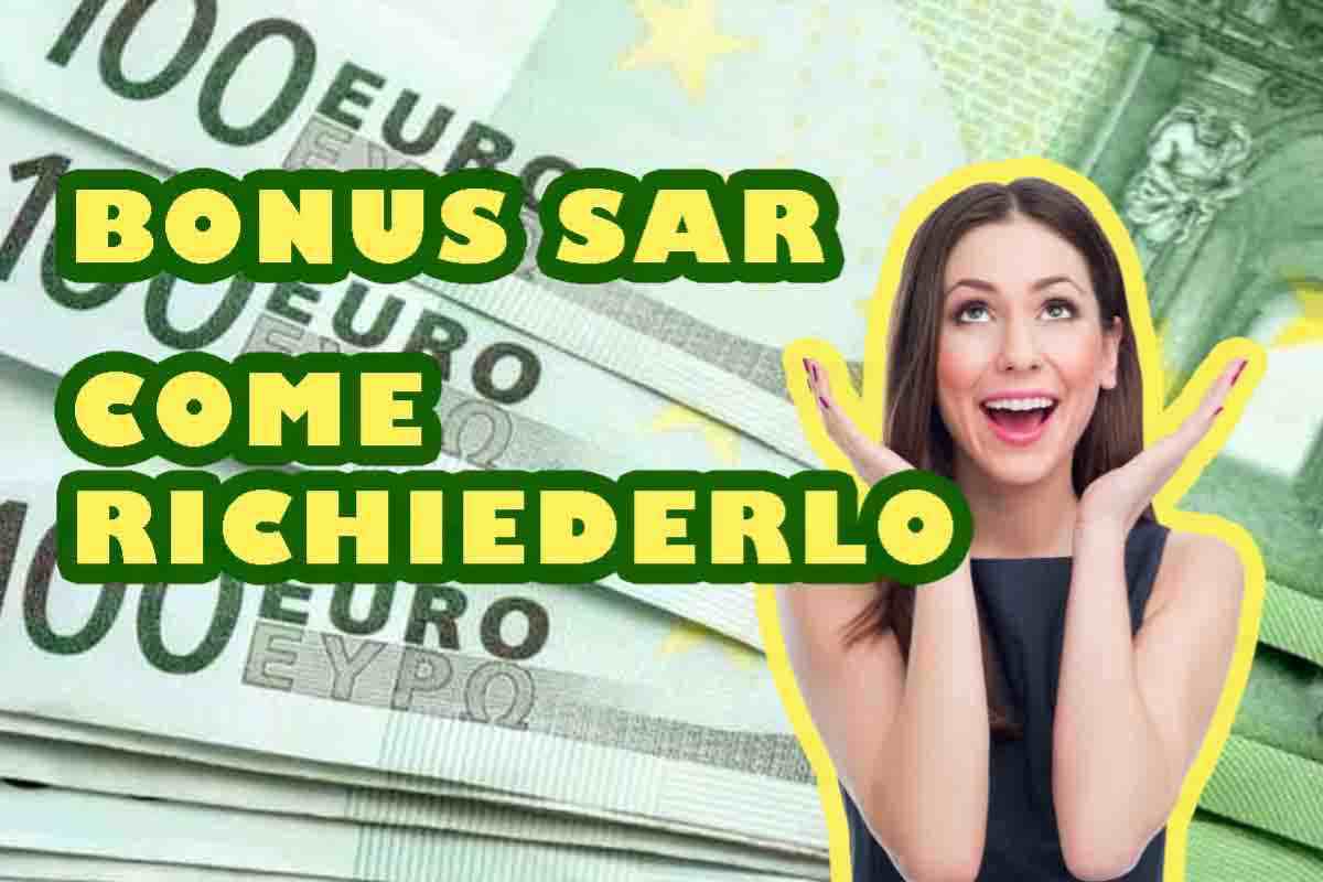 bonus sar come fare domanda