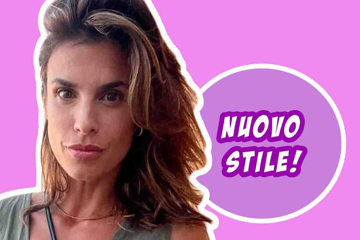 elisabetta canalis cambio look