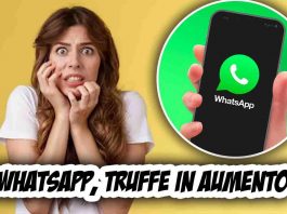 truffe WhatsApp in aumento